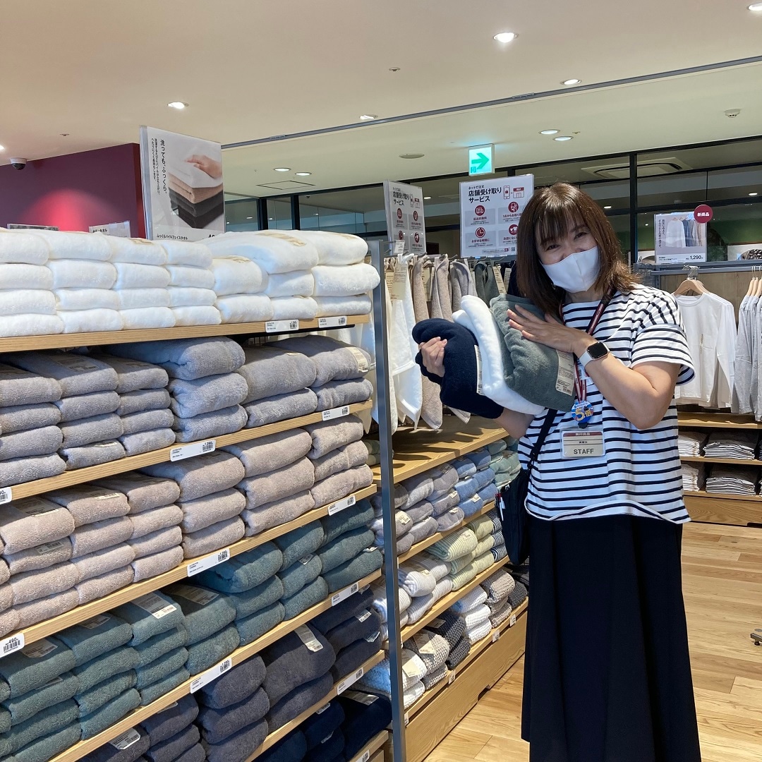 リブ住吉】ふわっふわっのタオルで癒されましょう！｜ 無印良品